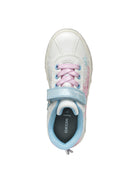 Geox Kız Çocuk Beyaz Skylin Desenli Sneaker | Derimod