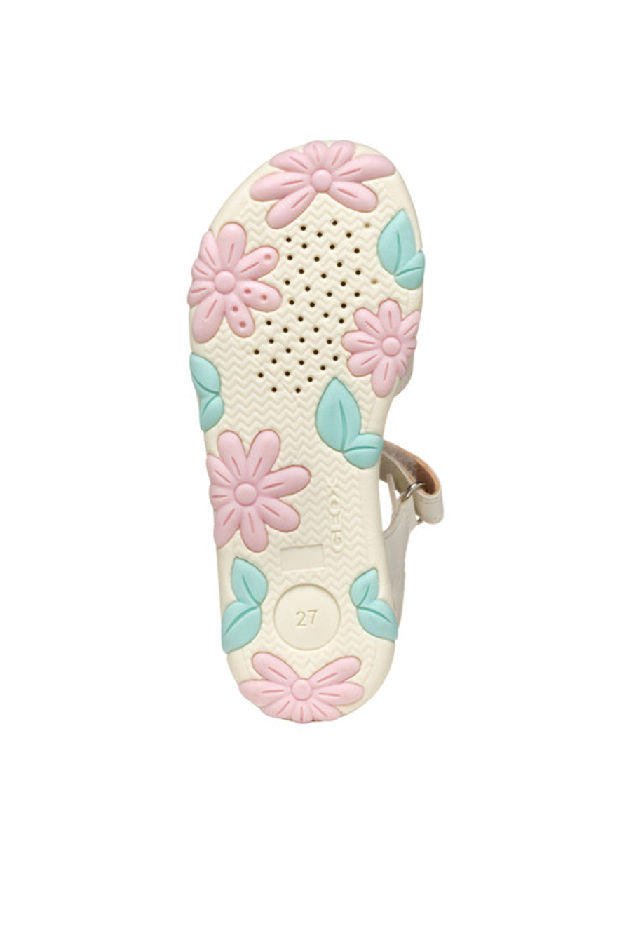 Geox Girls White Haiti Sandals