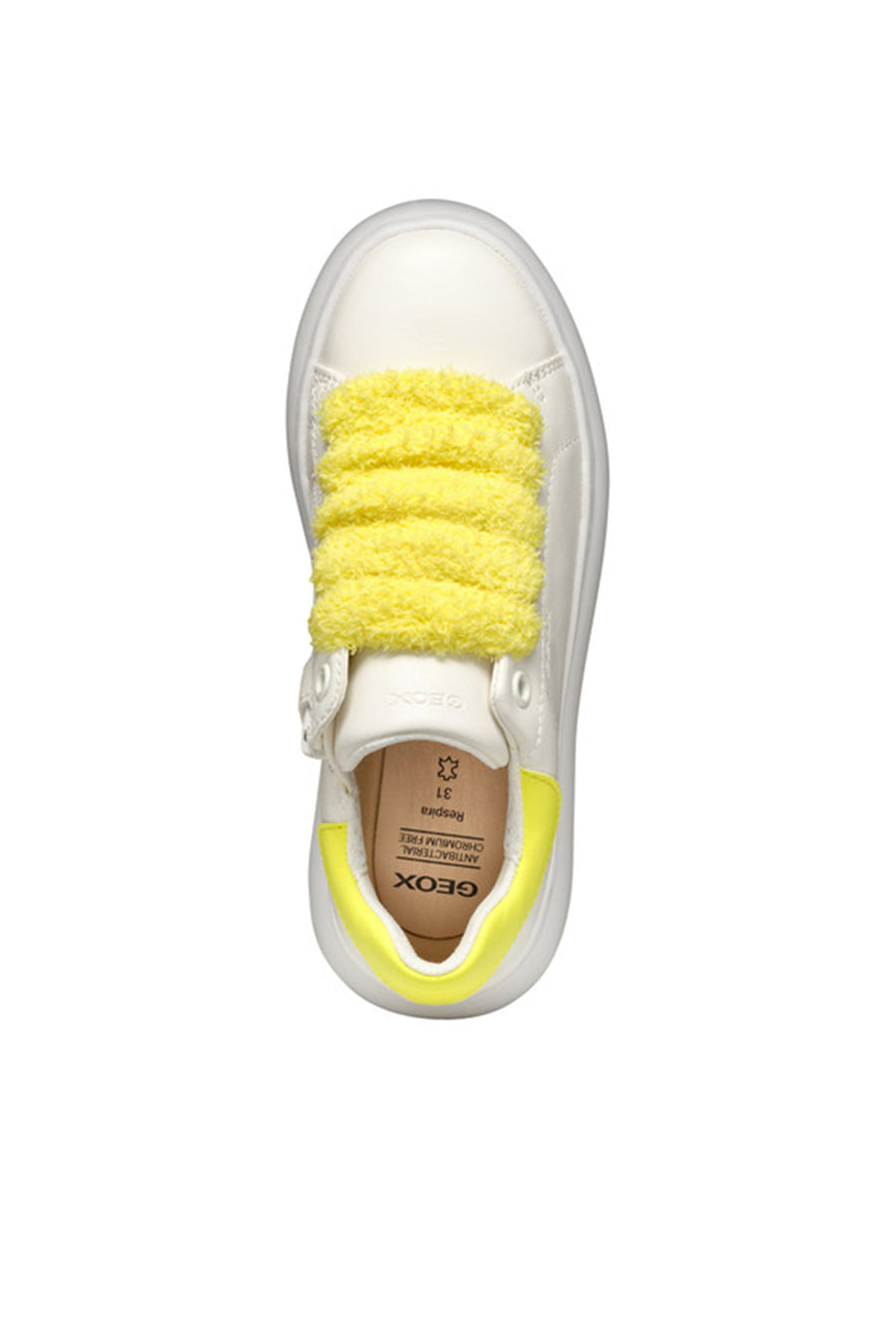 Geox Kız Çocuk Beyaz Puffypop Sneaker