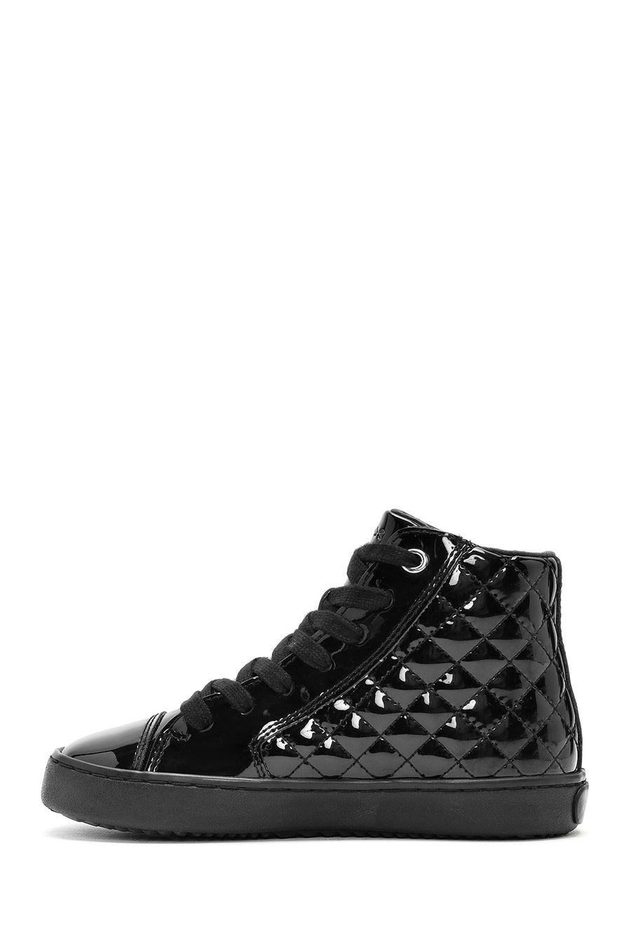 Geox Kız Çocuk Siyah Kalispera Fermuarlı Rugan Bilekli Sneaker