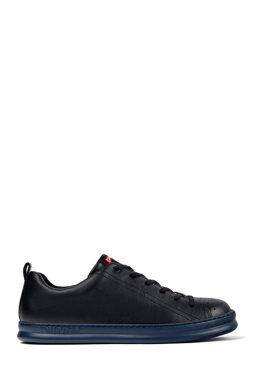 Camper Men's Black Runner Four Leather Sneaker K100226 | Derimod