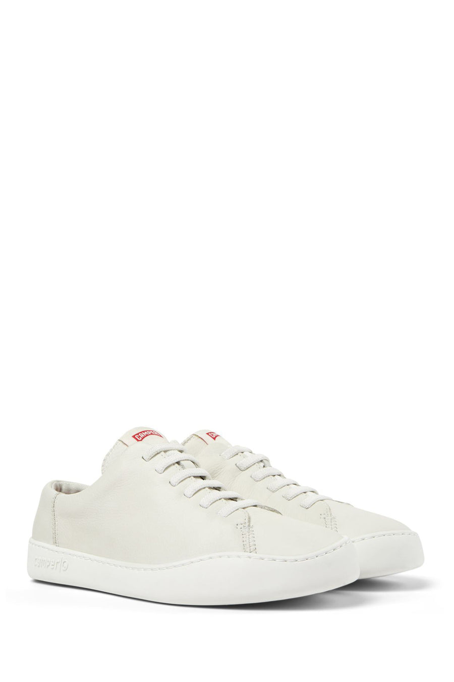 Camper Erkek Beyaz Peu Touring Deri Sneaker