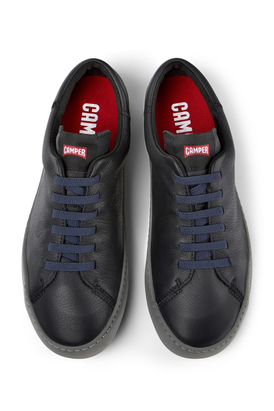 Camper Erkek Siyah Peu Touring Deri Sneaker