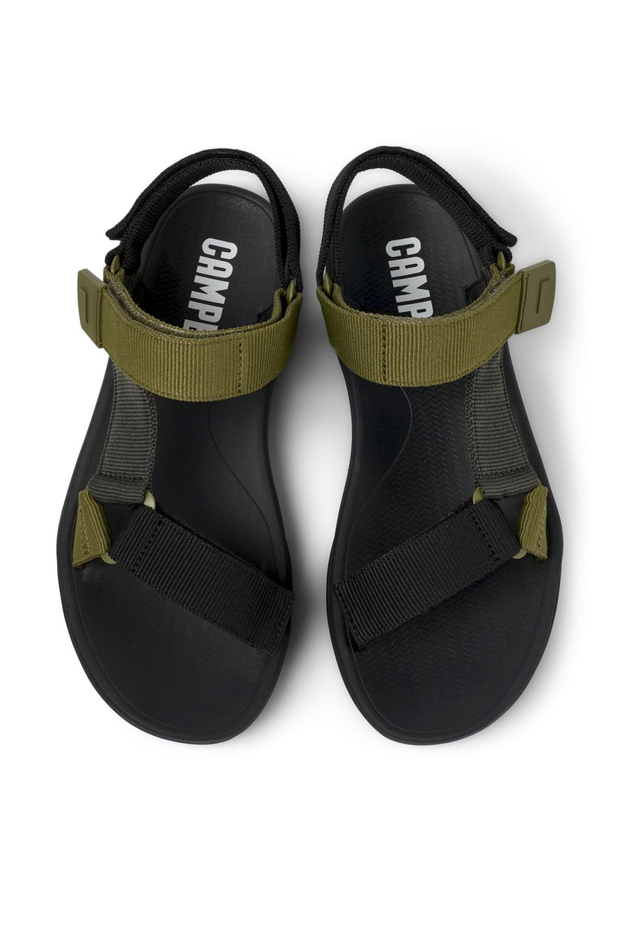 Camper Men's Green Match Sandals