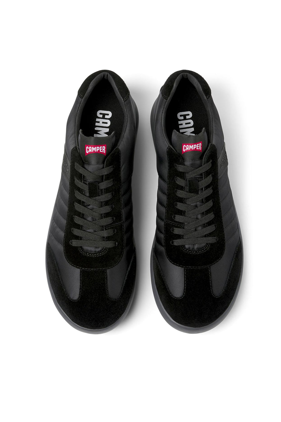Camper Men's Black Pelotas XLF Leather Sneaker