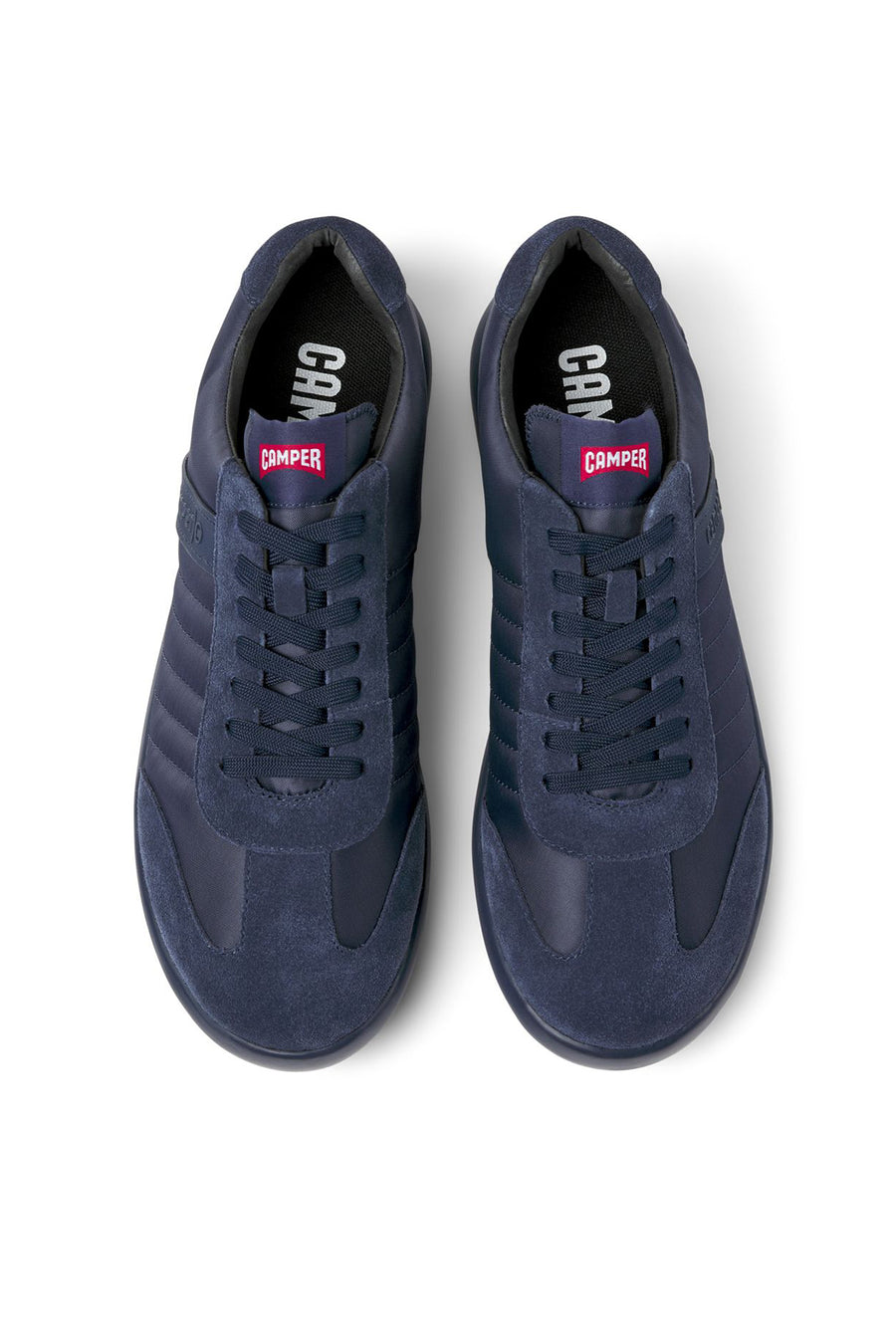 Camper Men's Navy Blue Pelotas XLF Leather Sneaker