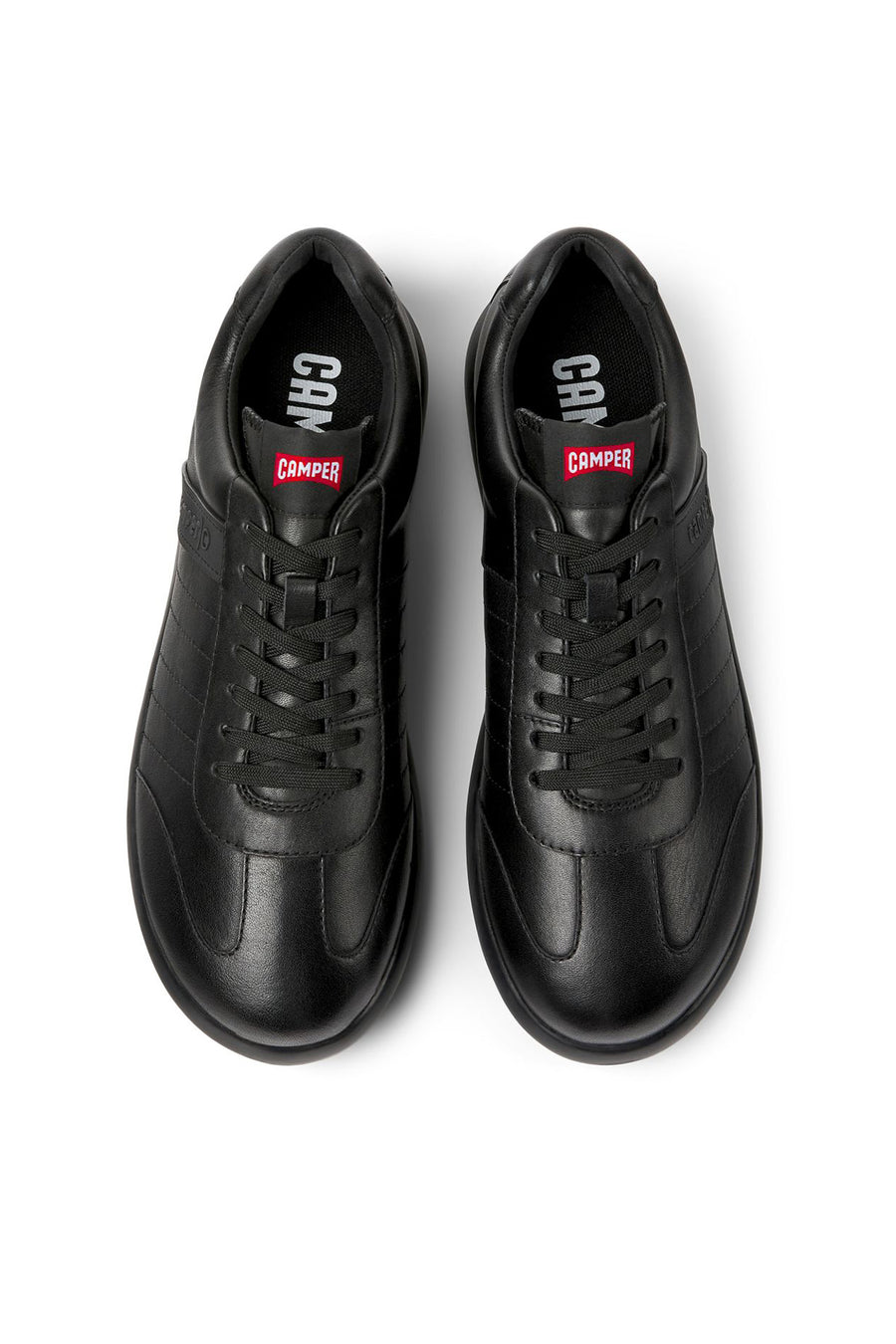Camper Men's Black Pelotas XLF Leather Sneaker