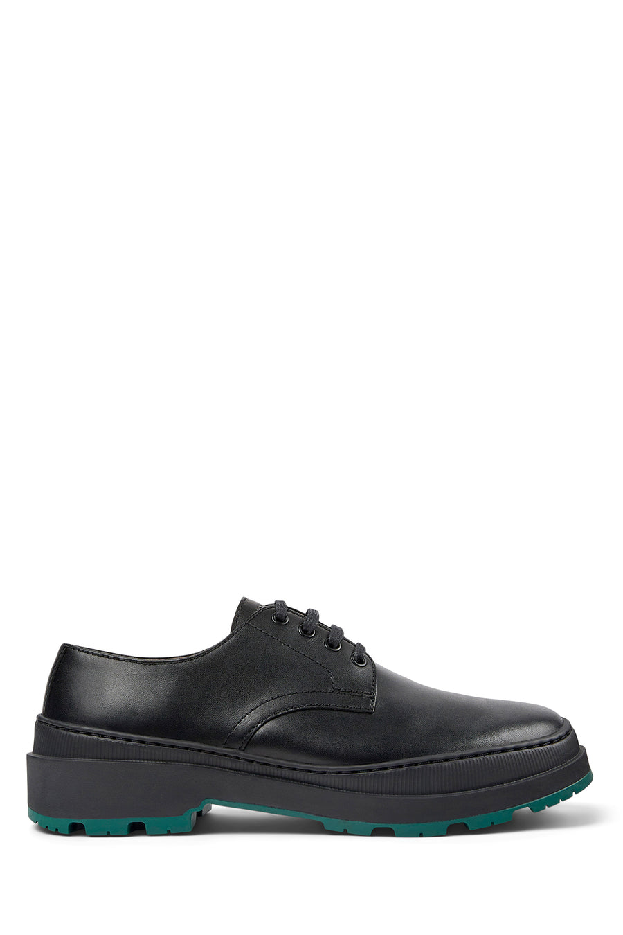 Camper Men's Black Brutus Trek Leather Casual Shoes K100838 | Derimod