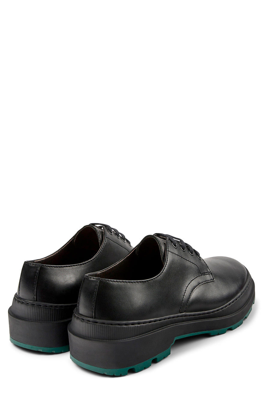 Camper Men's Black Brutus Trek Leather Casual Shoes