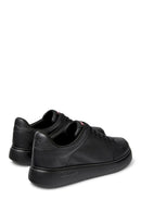 Camper Men's Black Runner Leather Sneaker | Derimod