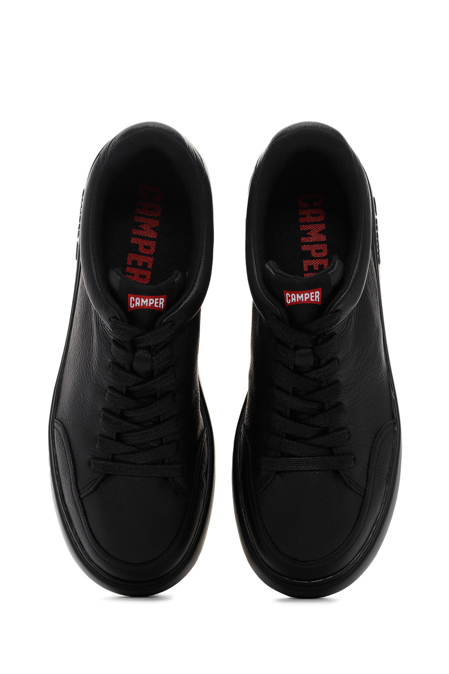 Camper Men's Black Runner Leather Sneaker