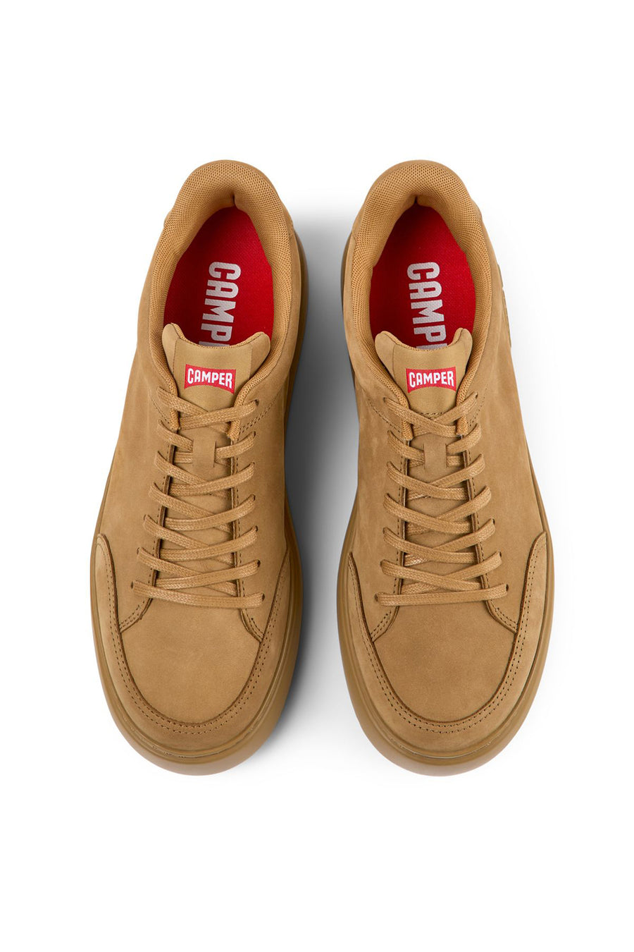 Camper Men's Brown Runner Leather Sneaker