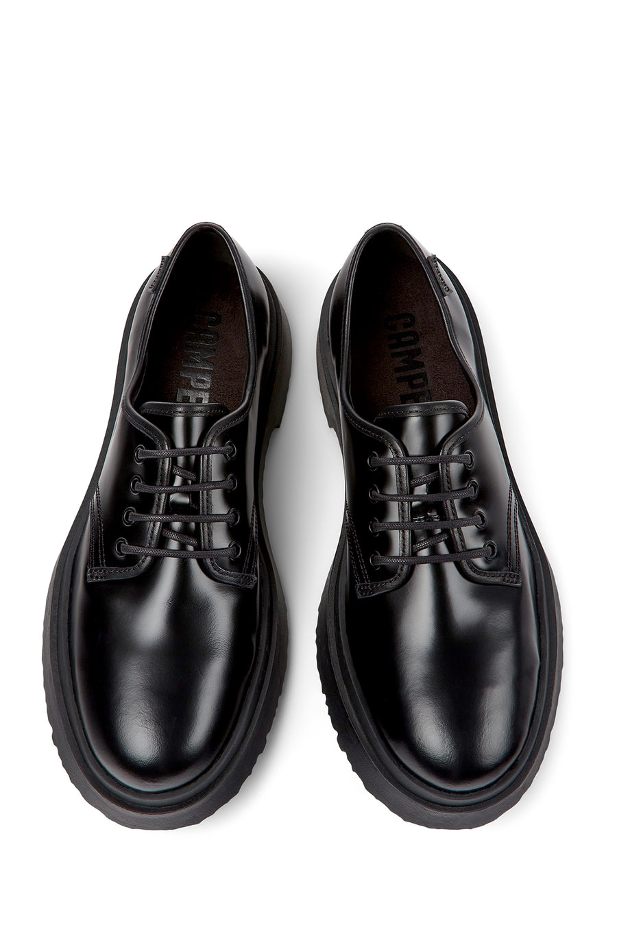 Camper Erkek Siyah Walden Deri Casual Loafer