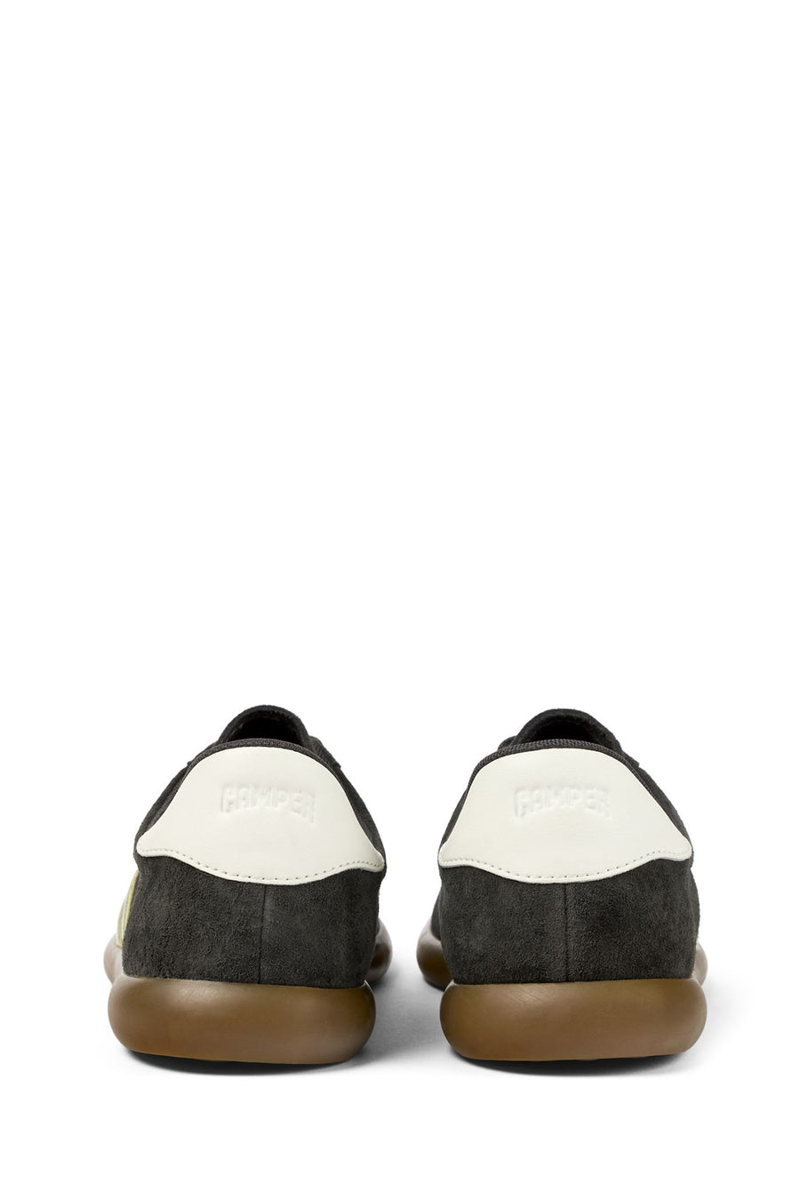 Camper Men's Gray Pelotas Soller Lace-up Sneaker