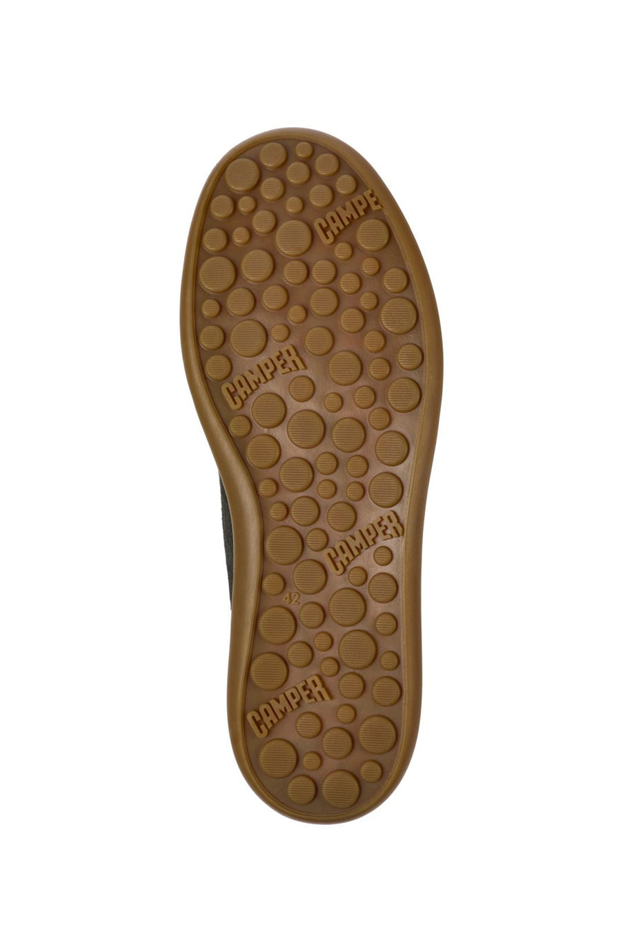 Camper Men's Gray Pelotas Soller Lace-up Sneaker