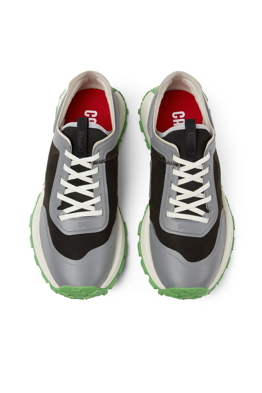 Camper Erkek Gri Drift Trail Bağcıklı Sneaker