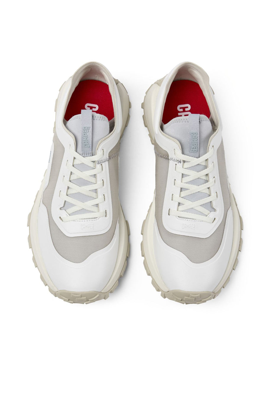 Camper Erkek Beyaz Drift Trail Bağcıklı Sneaker