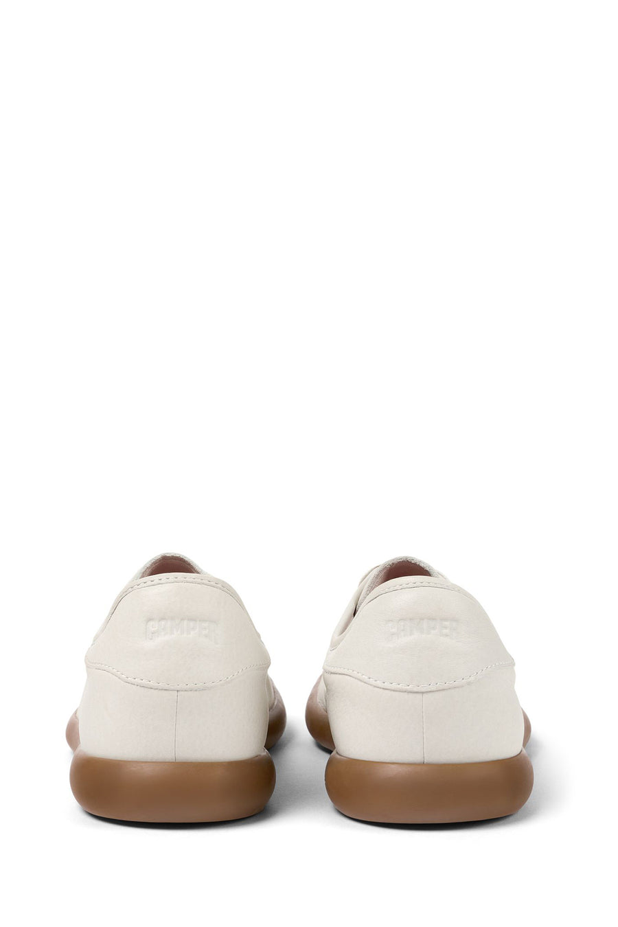 Camper Erkek Beyaz Pelotas Soller Bağcıklı Deri Sneaker