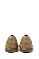 Camper Men's Brown Pelotas Soller Lace-Up Leather Sneaker | Derimod