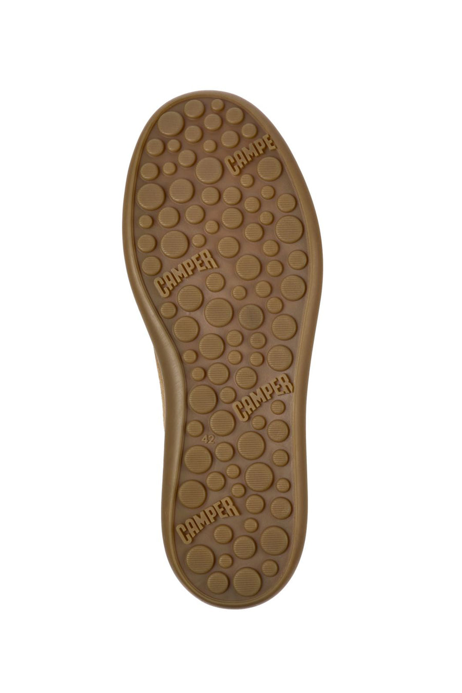 Camper Men's Brown Pelotas Soller Lace-Up Leather Sneaker