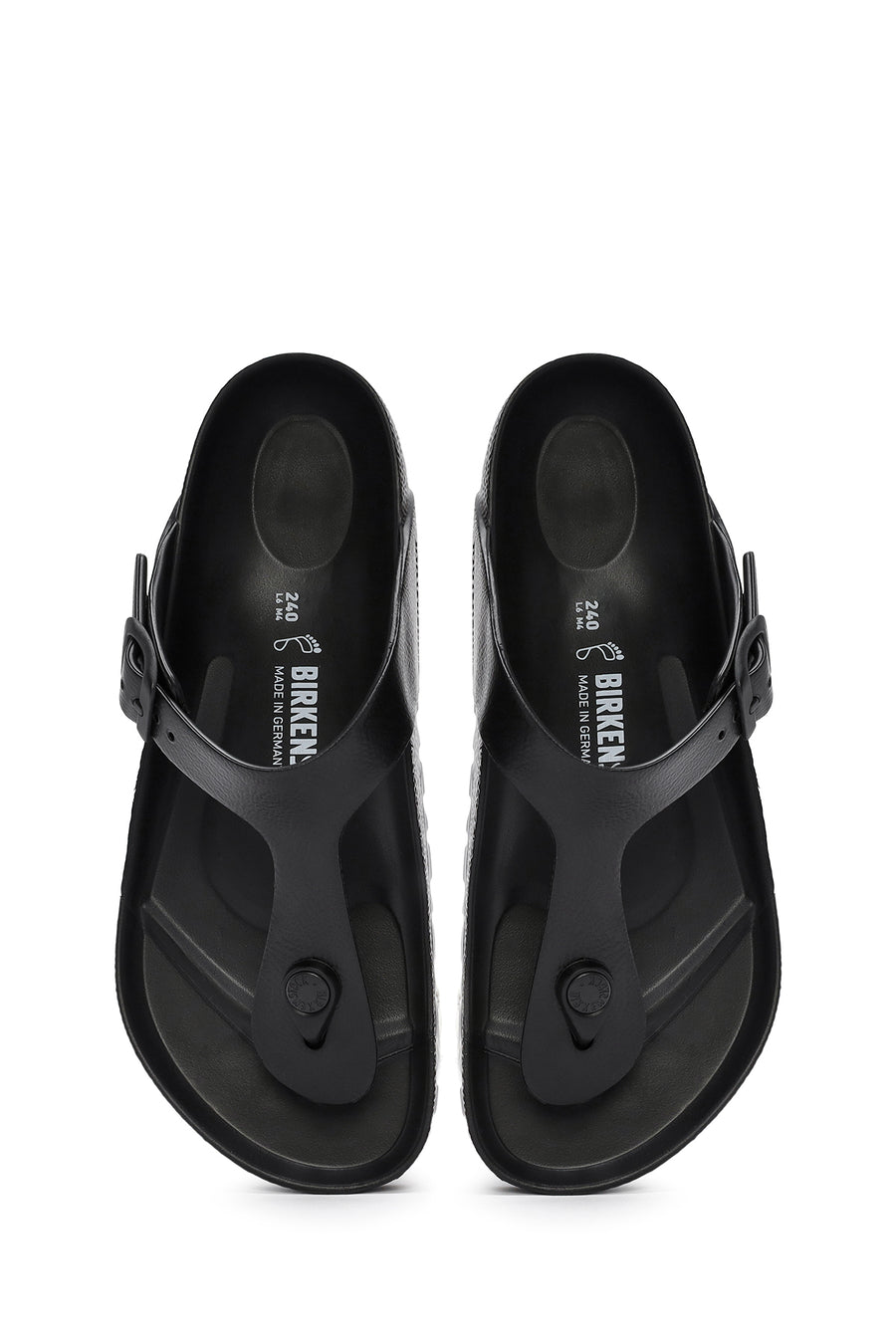 Birkenstock Kadın Siyah Parmak Arası Gizeh Eva Terlik