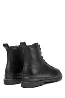 Camper Erkek Siyah Brutus Deri Postal Bot | Derimod