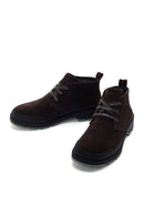 Camper Erkek Koyu Gri Brutus Trek Michelin Nubuk Deri Casual Ayakkabı | Derimod