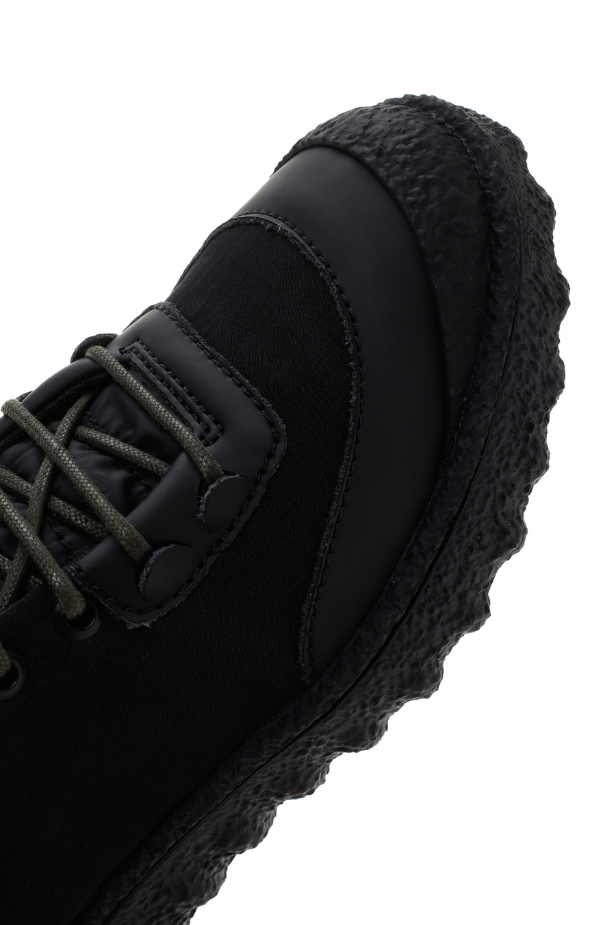 Camper Men's Black Ground Michelin Leather Sneaker Boots