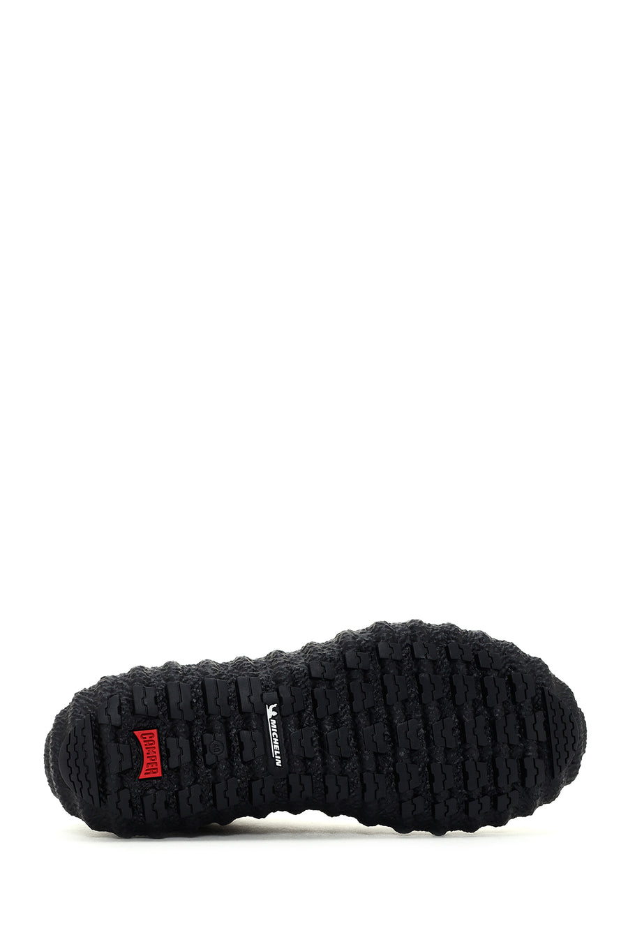 Camper Men's Black Ground Michelin Leather Sneaker Boots