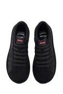 Camper Erkek Koyu Gri Beetle Hydroshield Deri Spor Ayakkabı | Derimod