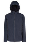 Geox Men's Navy Blue Calgary Abx Hooded Jacket | Derimod