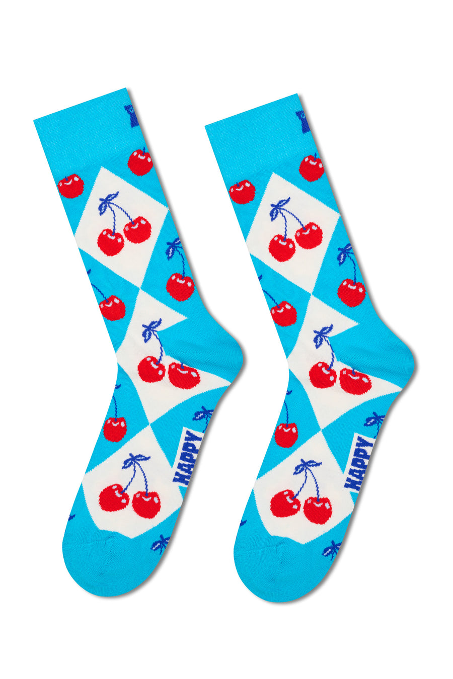 Happy Socks Woman Multicolored Patterned Cotton 3-Pack Sock Set