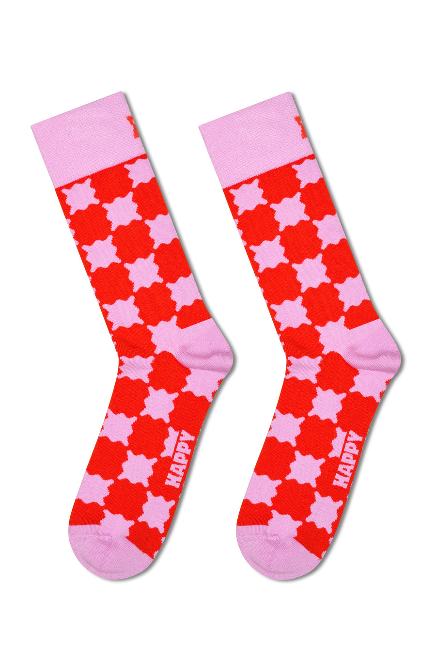 Happy Socks Woman Multicolored Patterned Cotton 3-Pack Sock Set
