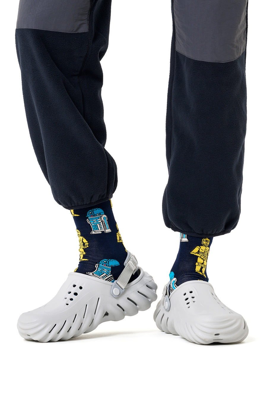 Happy Socks Male Navy Star Wars Patterned Cotton Socks
