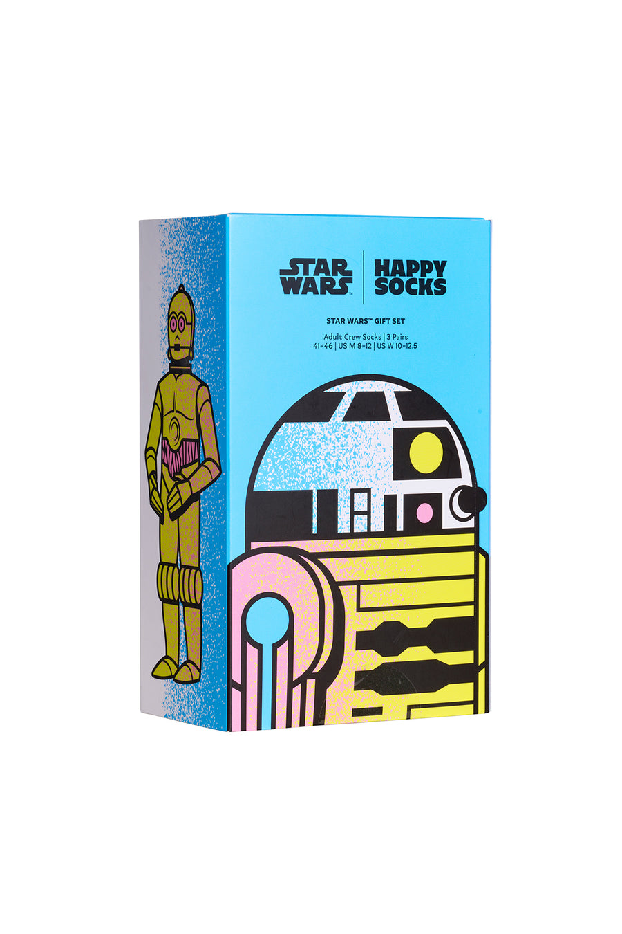Happy Socks Male Multi-Colored Star Wars Patterned 3-Pack Sock Set