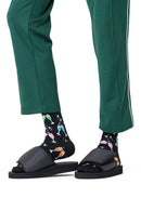Happy Socks Erkek Siyah Desenli Pamuklu Çorap | Derimod