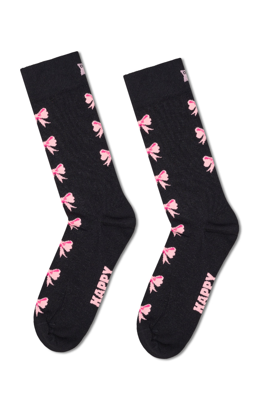 Happy Socks Woman Black Patterned Cotton Socks