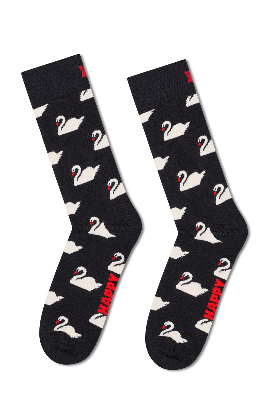 Happy Socks Woman Black Patterned Cotton Socks
