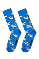 Happy Socks Erkek Çok Renkli Desenli 3’lü Pamuklu Çorap Seti | Derimod