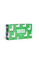 Happy Socks Erkek Çok Renkli Desenli 3’lü Pamuklu Çorap Seti | Derimod