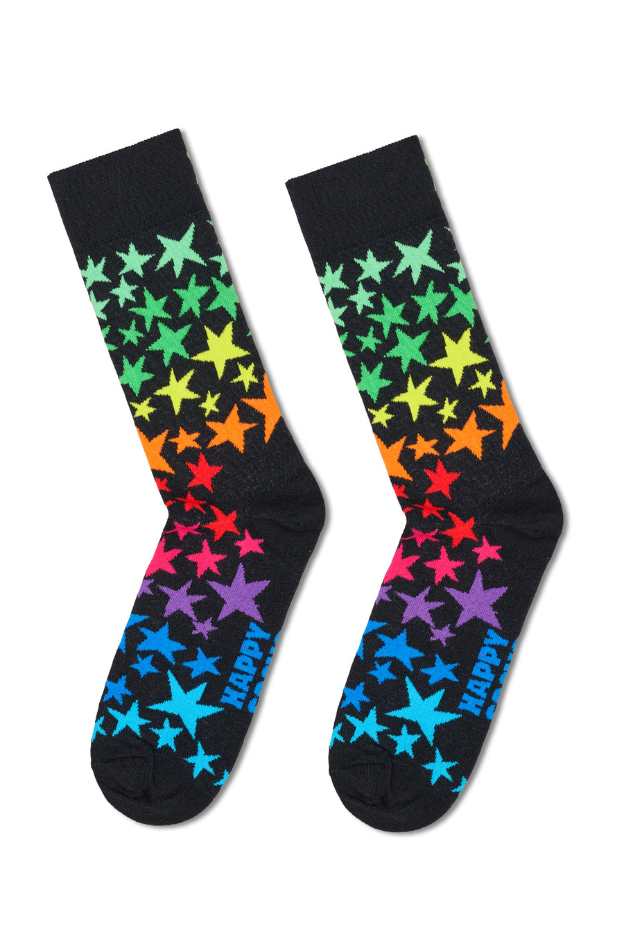 Happy Socks Male Black Celebration Patterned 3-Pack Cotton Sock Set