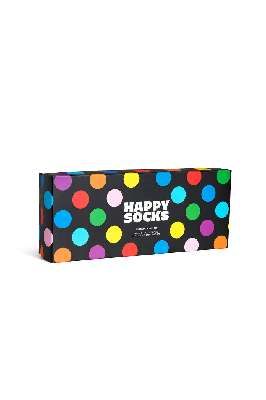Happy Socks Male Multicolored Patterned Cotton 4-Pack Sock Set