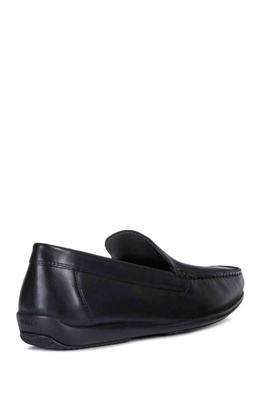 Geox Erkek Siyah Ascanio Deri Casual Loafer