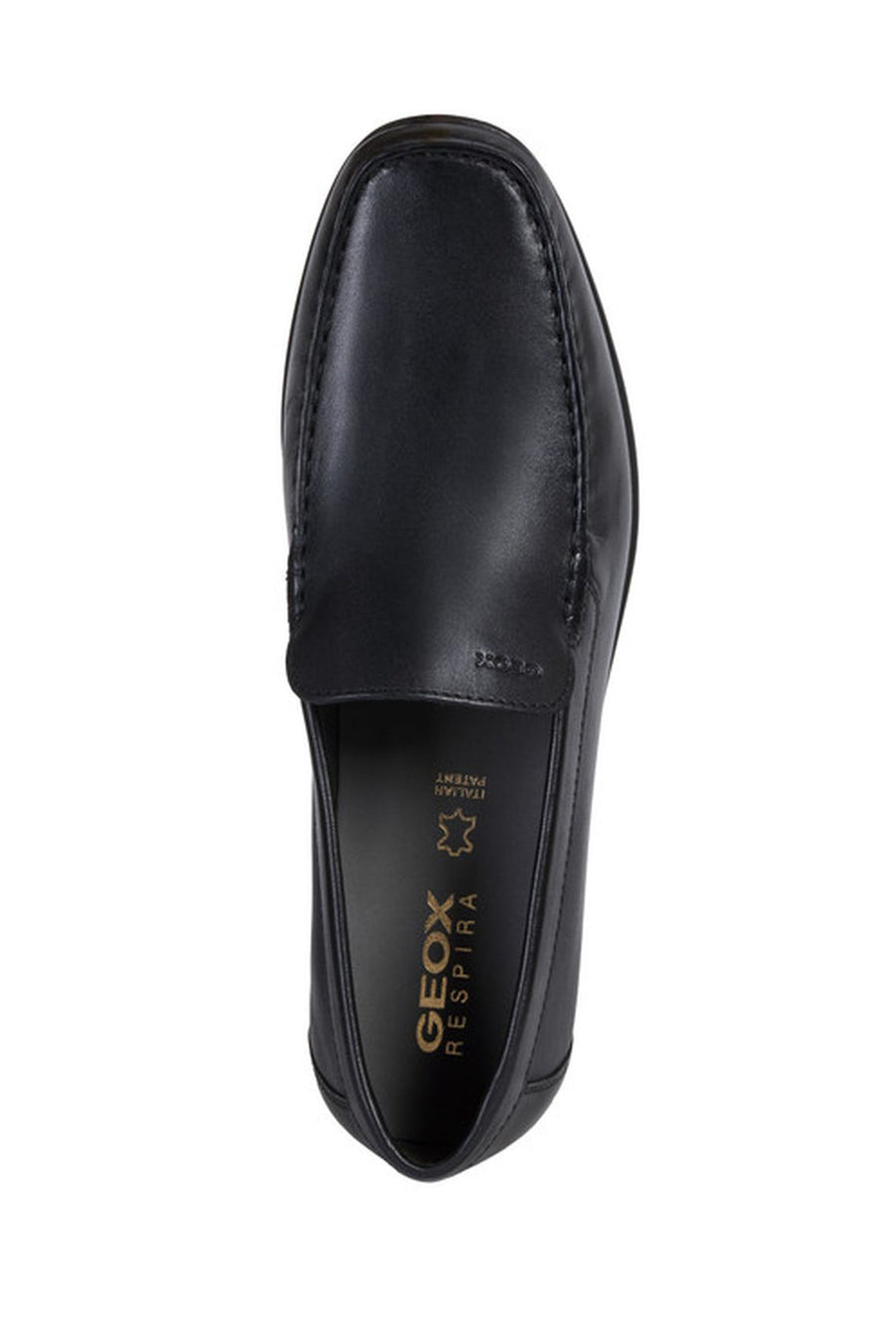 Geox Erkek Siyah Ascanio Deri Casual Loafer