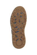 Geox Men's Navy Blue Aerantis Leather Boots | Derimod