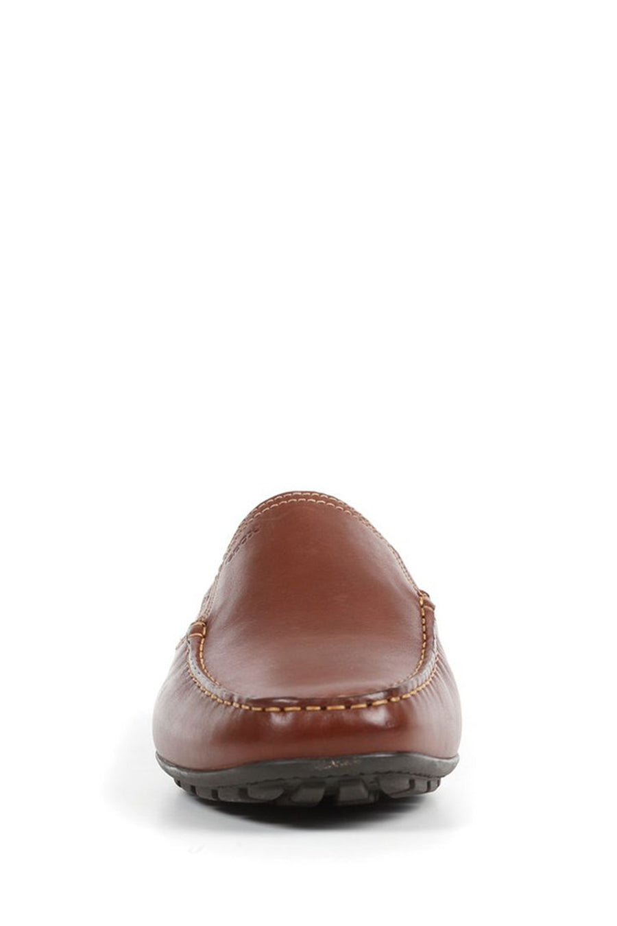Geox Men's Brown Moner Leather Loafer