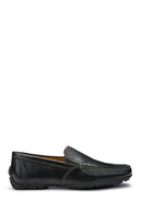 Geox Erkek Siyah Moner Deri Loafer | Derimod