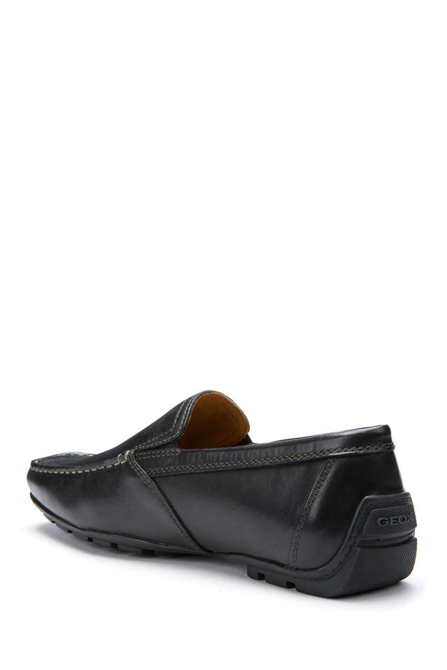 Geox Erkek Siyah Moner Deri Loafer