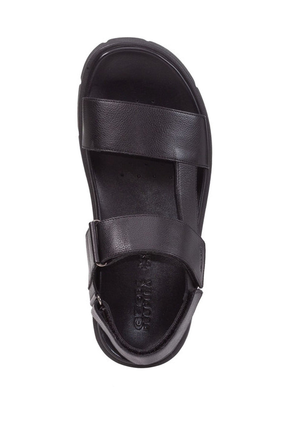 Geox Erkek Siyah Xand 2s Deri Sandalet