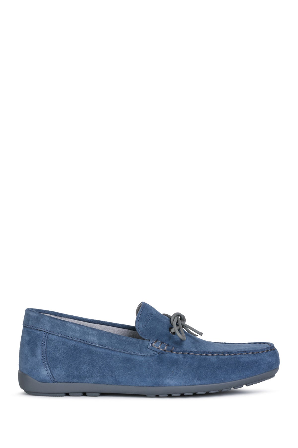 Geox Erkek Mavi Tivoli Süet Deri Loafer U15BPA00022C4348 | Derimod